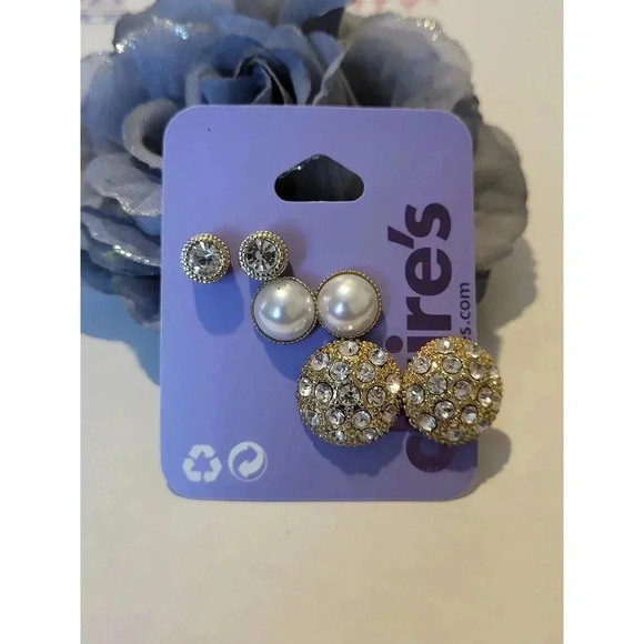 Cliare's Set of 3 Earrings - Picture 2 of 2